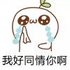 擦眼泪说我好同情你啊