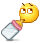 小圆脸吃奶
