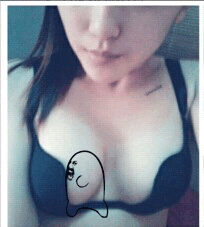 摸上面