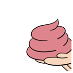 手拿大便：请笑纳！