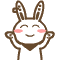 小兔子很得意