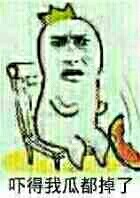 吓得我瓜都掉了