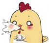 小鸡喷水