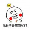 我长得美得罪你了