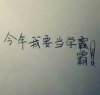 今年我要当学霸！