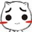 小猫瞪大眼睛发呆