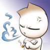 抽烟的表情